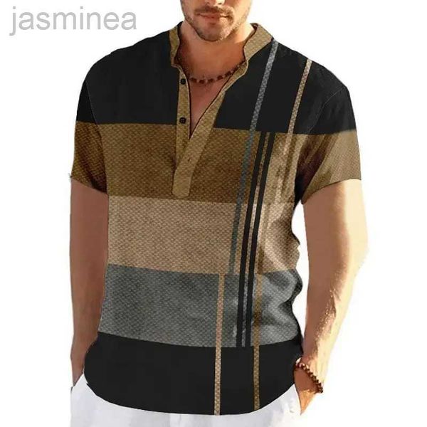 Camicie casual da uomo camicia da uomo retrò camicia stampata in 3d tatch stampata più taglia casual maniche corte estate abiti da uomo da uomo nuovi abbigliamento top 2449