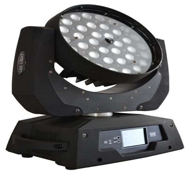36pcs*10W LED Zoom Hareketli Kafa Yıkama Işığı Dokunmatik SN ile