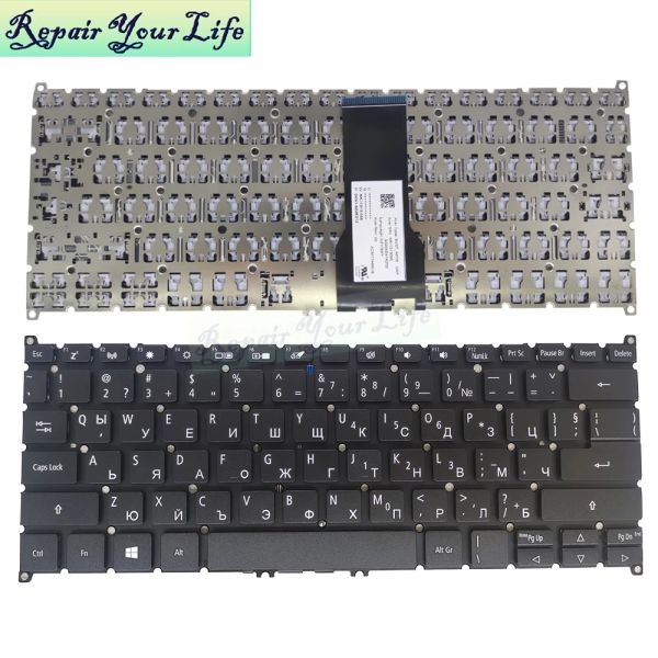 Klavyeler Latin Rus Bulgarca Fransız Dizüstü Bilgisayar Acer Spin 3 SP31451 için Klavye 52 Spin5 SP51352 52N SP51353 53N SV3TA81B NKI1313091