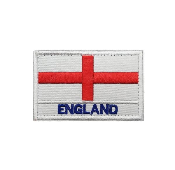 UK GBR Flag Ir Refrared Patch Refravermelho Unido Reino Britânico Inglaterra Bordado Grã -Bretanha SAS Emblema de braçadeira tática