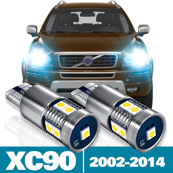 2PCS LED Парковочный свет для аксессуаров Volvo XC90 2002-2014 2006 2007 2009 2009 2011 2011 2011 2013
