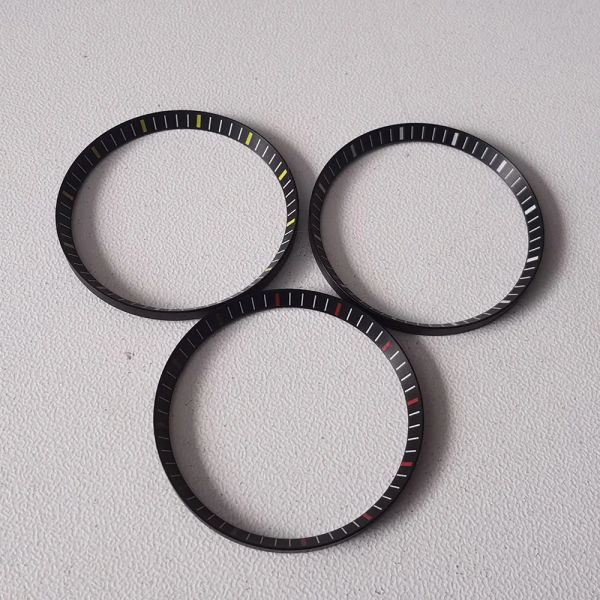 30,5*27,5 mm Mod Skala -Marke -Uhr -Kapitel Ring Messing für SKX007 SRPD NH35 NH36 Bewegung Watch Case Reparaturwerkzeugteile