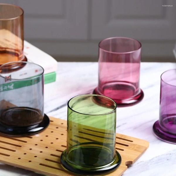 Bottiglie di stoccaggio Veroga vaso di vetro vita eterna alimentazione floreale vegetale rivestimento candela 8 colori