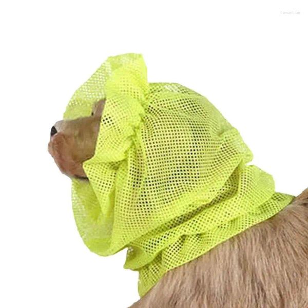 Abbigliamento per cani che abbaia ore d'orecchio involucro di cancellazione del rumore per cappelli per protezione da protezione per le orecchie silenziose