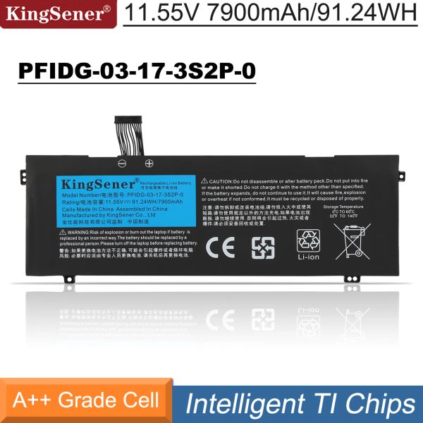 Batteries Kingsener PFIDG03173S2P0 Laptop -Batterie für Getac S2 UMI Air S1 Plus für MechRevo -Code 01 Air II S1 Plus Pfidg00133s2p0