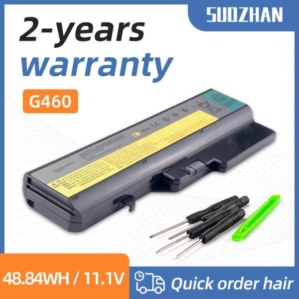 Batterie batterie Suozhan L09S6Y02 Batteria per laptop per Lenovo IdeaPad G460 G470 G570 G560 V360 V370 V470 Z460 Z465 B470 B570 L09L6Y02 4400MAH