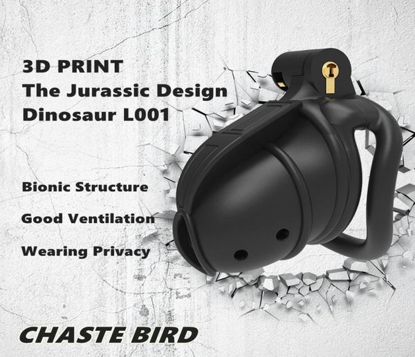 2023 Neues 3D -Druck -Jurassic -Design atmungsaktivem Schwanz Cage 2 Arten von Penisringen Geräte Erwachsene Produkte Sex Toys 2 Farbe L0014898619