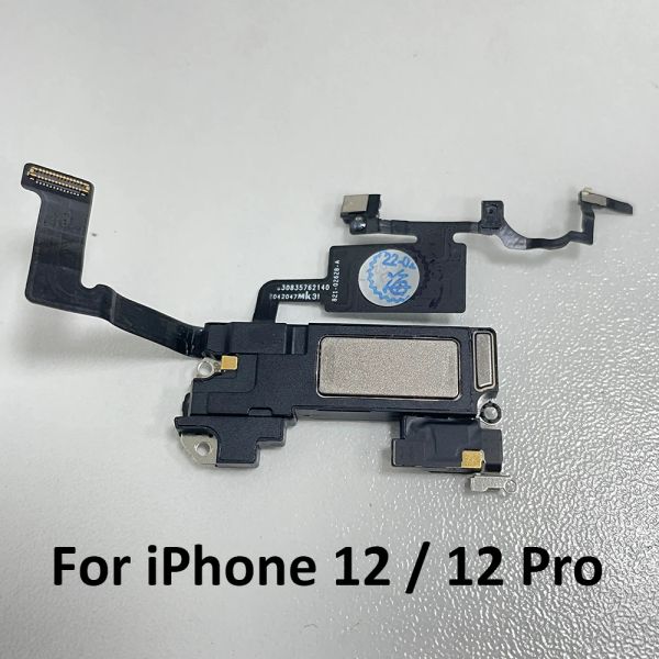 Auricolare auricolari nuovo al 100% per iPhone 12 Pro Max 12 Mini Mini Proximità Sensore Luce Auropatore Assemblaggio Flex