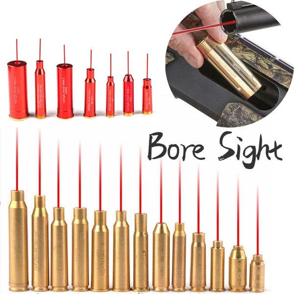 Ewolf Red Dot Laser Brass Boresight Cal Patrone Bohrung für die SCOPE -Jagd stärker