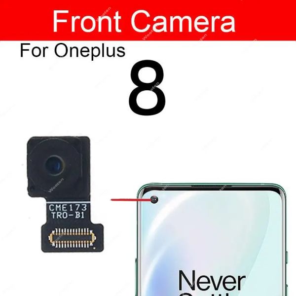 OnePlus için Ön Kamera Modülü 1 2 3 3T 5 5T 6 6T 7 7T 8 8T Pro Küçük Selfie Ön Kamera Esnek Kablo Onarım Yedek Parçaları