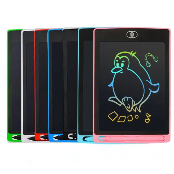 12 -Zoll -LCD -Tablet -Tablet -Zeichnungsbrett Blackplatten Handschrift Pads Geschenk für Erwachsene Kinder papierlose Notepad Tablets Memos Grün oder Farbhandschreibung mit Stift 828dd