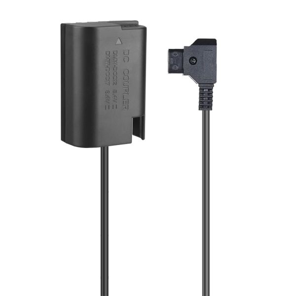 Ladegeräte DMWBLK22 Power -Adapter DTAP -Anschluss dekodiert DMWDCC17 Dummy -Batterie für Panasonic Lumix S5 S5K S5GK GH5II GH6 G9