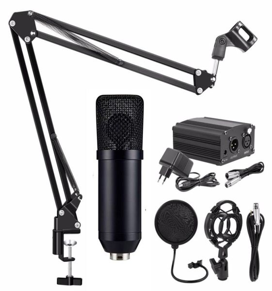 Microfone de condensador BM 700 com Filtro de Montagem de Montagem de Montagem de Choque Phantom Power para Studio O Gravação Microfona NB35 MIC Stand77718280