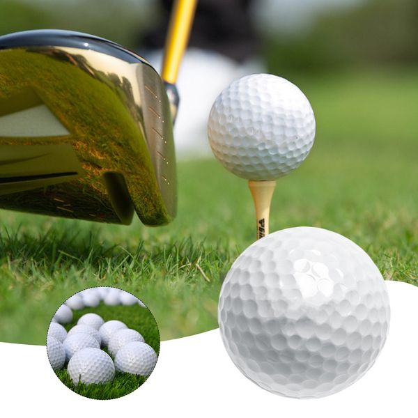 PGM White 2 strati Golf Practice Ball 42mm Portable Lightweight Golfs Equipment Gifts for Lovers Golfs Accessori 1/10pcs