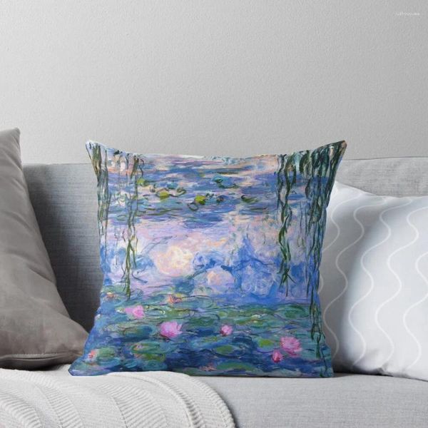 Kissen Wasserlilien - Claude Monet Wurfs Cover -Sofa bedeckt Weihnachten