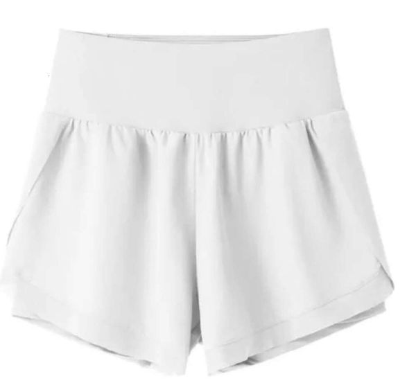 Lu-ds113 feminino yoga roupas esportivas shorts de cintura alta Exercício de fitness use calças curtas Meninas que executam elástico Prevenido de guarda-roupa Culotte 1125ess