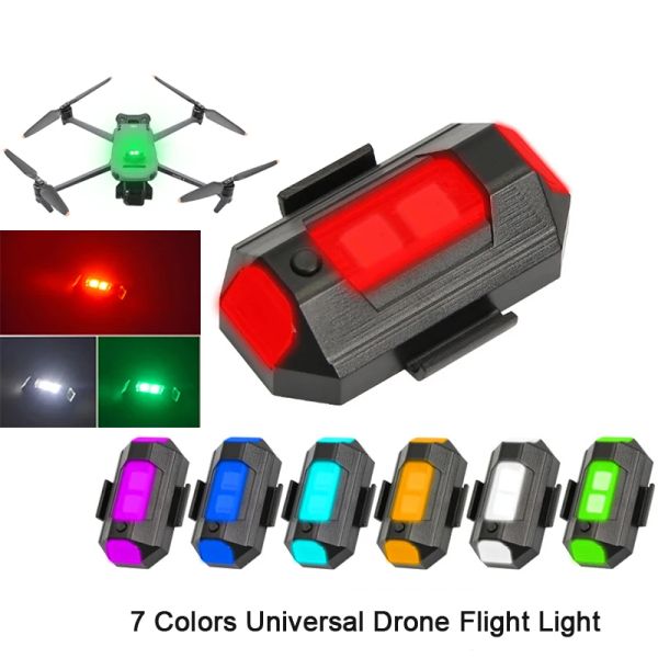 Drohnen Universal Drone Strobe Lights LED -Lampe für DJI Mavic 3/2/Mini 3 Pro/Air2/2S/Mini 2/SE Signalanzeige Drehen Sie Lichter Blitzlicht