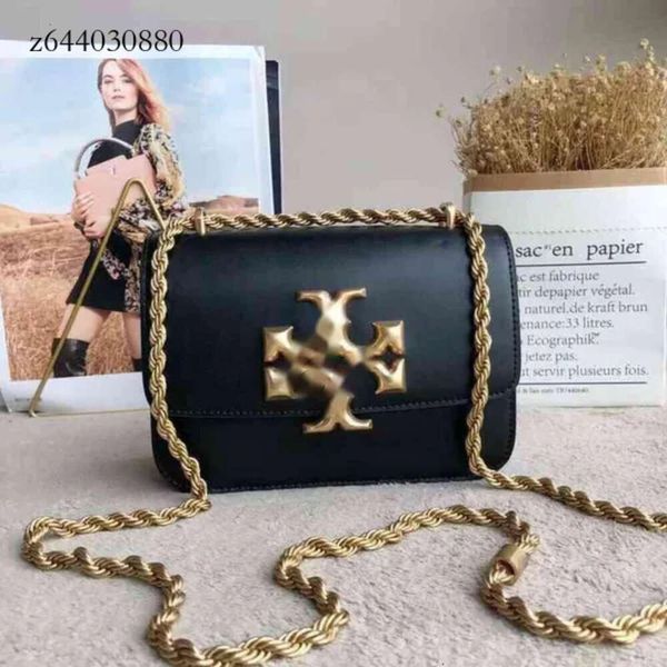 Torryburches Bag Designer Crossbody Bund Bags Handtaschen Tries Tag 24Ss Single Schulter Schrägkollaps Tragbarer Tofu Gold Ziegelketten Treff