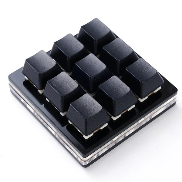 TASSICHE TASSICHE TASTANTE MINI 9 TASSIONE MACRO TASSICHE TASSICHE PROGRAMMABILE GIOCHI MECCANICI RGB TASSICHE COPIA COPIA DIY COPIA CAPE