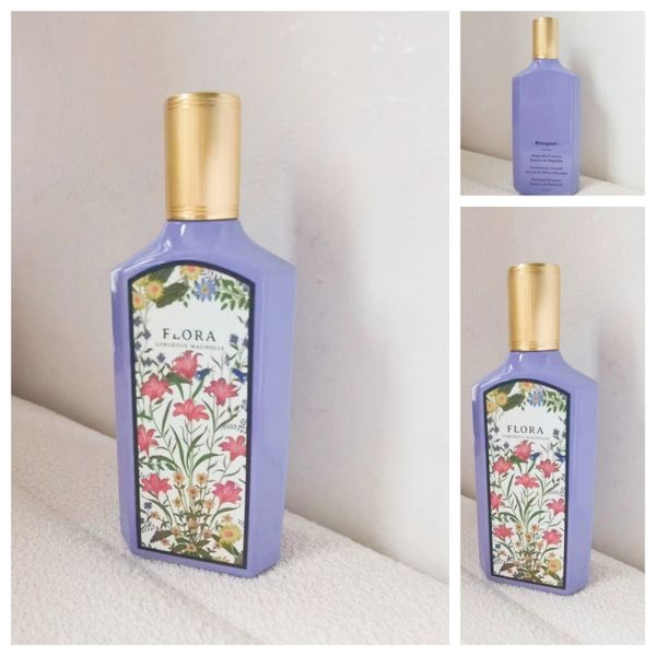 Роскошь дизайнерский дизайнер флора жасмин духи для женщин Кельн 100 мл женщина сексуальные ароматные духи спрей EDP Parfums Royal Essence Свадебная парфюме