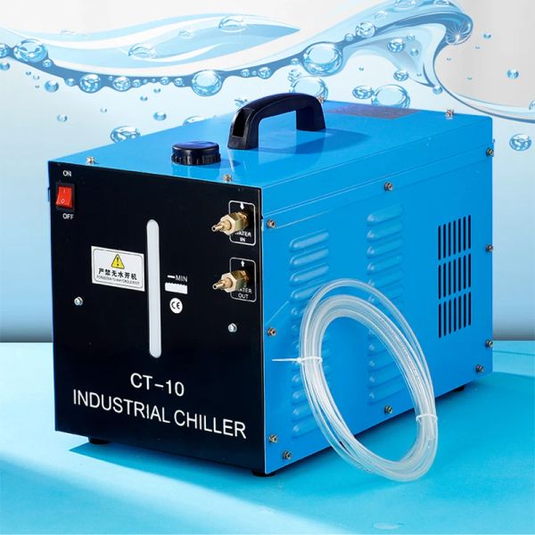 CT-10L CHILLER INDUSTRIALE PORTATALE Acqua industriale 10L 10L a bassa pompa ad alto sollevamento ad alto sollevamento TIG Welder Torcia Sistema di raffreddamento della torcia per taglio plasmatico