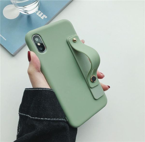 Telefonhalter Hülle für iPhone12 11Pro XR XS Max Selfadhäsive Handgelenk Gurt