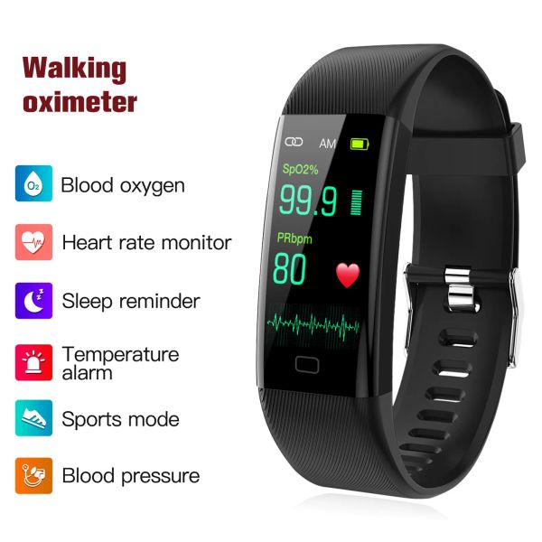 Pulseiras para OnePlus 10 Pro 10r 10t Nord N300 N20 SE ACE ACE PRO SPORT Smart Watch Wristband Oxímetro Temperatura Frequência cardíaca Monitor