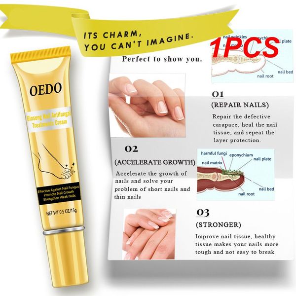 1pcs Reparo de unhas tratamentos de creme anti -remover unhas onychomicose paronychia promove o crescimento de gestão de pregos Brighten Brighten unhe tslm2