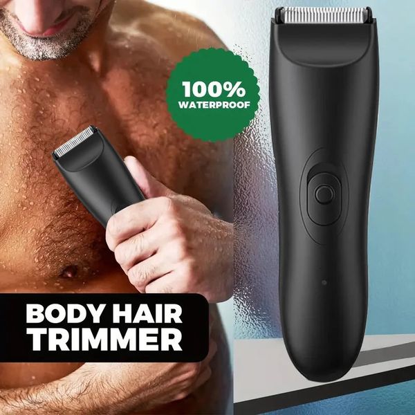 Männer Timmer für intime Bereiche Ball Hair Shaver Body Groomer Männlicher Epilator Sex Place empfindlicher Teil Elektrischer Gesicht Schnitt Clipper 240403