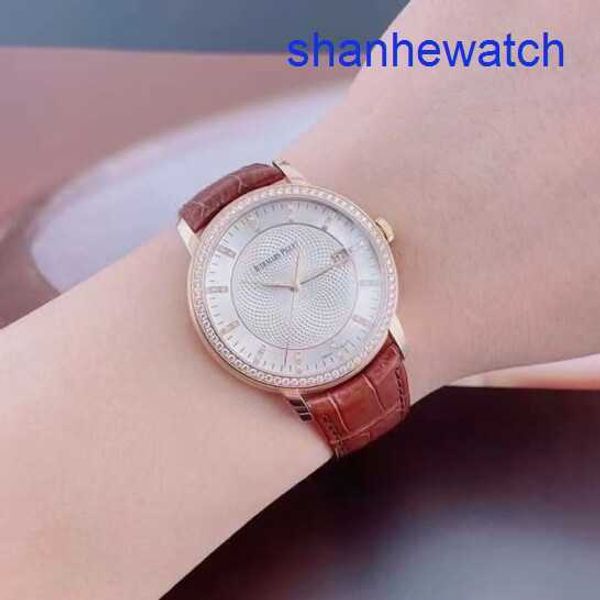 AP Athleisure Arms Watch Automatic Mechanical Herren Watch Swiss Watch Roségold Original wasserdichte modische Luxus 15171or.zz.A809CR.01