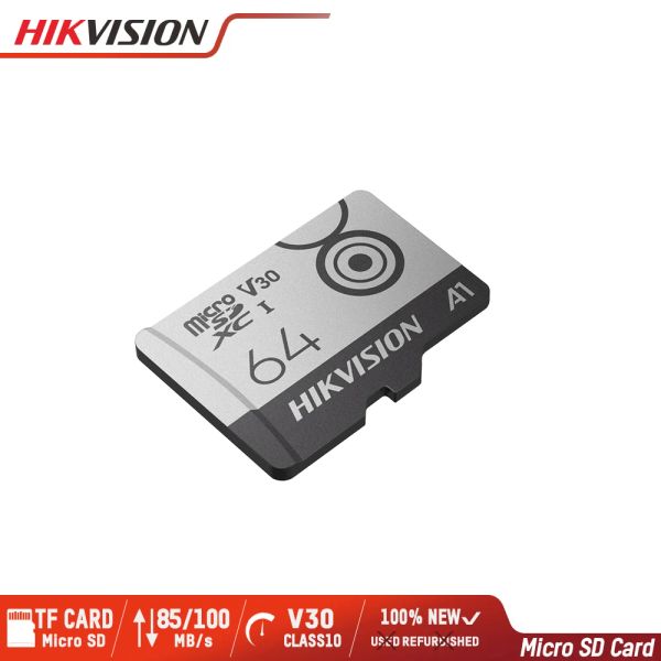 Cartões hikvision micro sd cartão 32g classe10 sdxc tf cartão tf 128gb 64g max 100mb/s de memória 4k Series para carro dvr m1