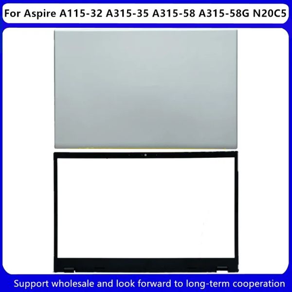 Acer Aspire A11532 A31535 A31558 A31558G N20C5N Dizüstü Bilgisayar LCD arka kapak ön çerçeve arka kapak üst kasası AP3A9000500