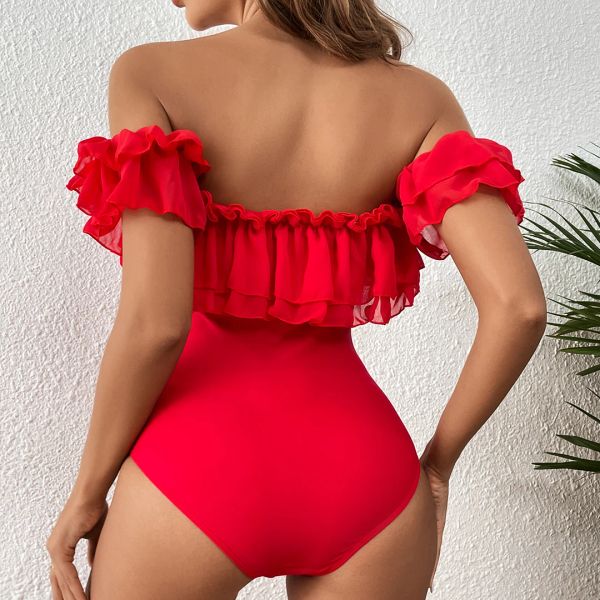 2024 Novo Sexy One Piece Swimsuit Womenwear Award Hot Slimsuss Slims