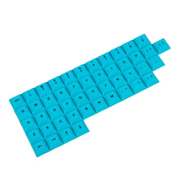 Accessori YMDK 48 Key Dye Sub PBT DSA Chiavi personalizzate Chiavi alfanumeriche per la maggior parte degli switch MX tastiera Planck Filco Ergodox