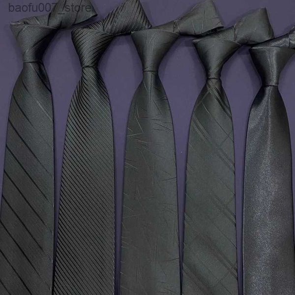 TIE TIE TIE TIGLIO MENSE GRATUITO 8 CM VERATILE STILE PROFESSIONALE GIOVANI BLACO CLASSE CLASSE ETUCCIO ECCESSO DI PERSONAMENTO 6CM Accessori