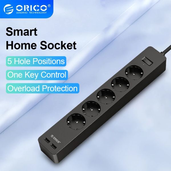 Адаптеры Orico USB Hub USB Power Strip Electronic Socket Scocket Protector Euge Extension Exting Home Office Cocket Moundation Moundation Mound