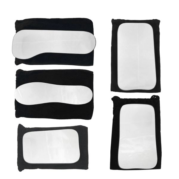 5pcs/set dental ortodontic specchio fotografia specchi a doppia facciale utensili dentali materiale di vetro riflettore odontoiatria intra orale