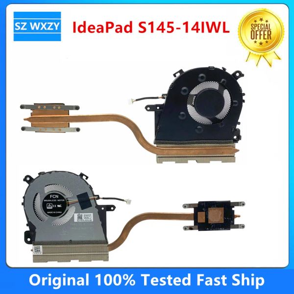 Pad per Lenovo IdeaPad S14514 S14514IWL 81MU Laptop CPU Raffreddamento CPU Ventola di dissipatore di calore AT1C90020W0 DC28000DXF0 Testamento 100% Ship veloce