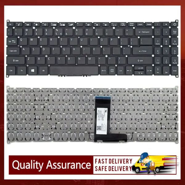 Teclado para laptop Substituição do teclado para Acer Aspire 3 A31542 55 N19C1 N18Q13 55G79XW/R5P7 Telacos