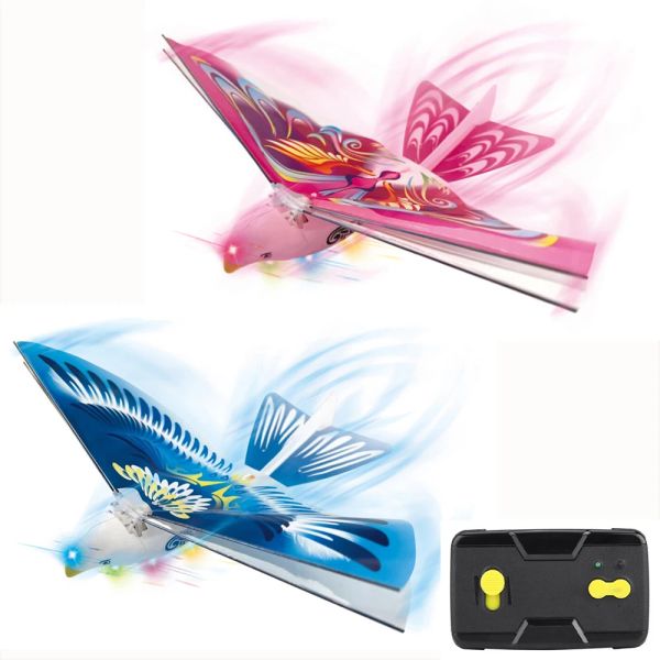 2.4G Radio RC RC Airplano de ar-arente Light Light Light Remote Remote Electronic Mini E-Bird Drone Children's Toy Hobbies Presente