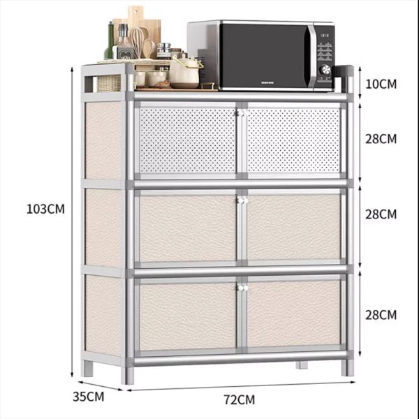 Armazenamento de armazenamento de sotaque Armário de cozinha Nórdica Armazenamento de Armazenamento Armário Moderno Armarios de Cocina Peças de Móveis DWH