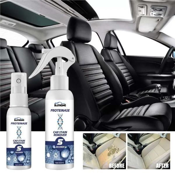 New Car Innenräume Cleaner Car Leder Flüssigkeit Wachs Politur weiche Multi -Zweck -Schmutzreiniger Plastik Renovator Auto Spray Accessoires