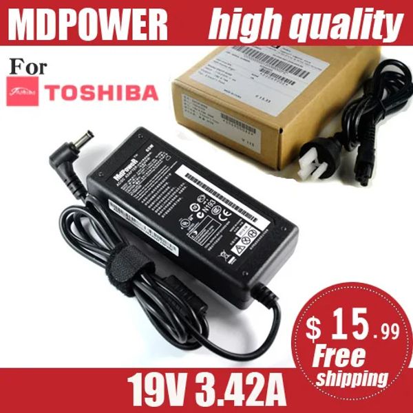 Toshiba 19V 3.42A Dizüstü Bilgisayar Adaptör Şarj Cihazı Güç Kaynağı Adp65db ADP65HB PA3097U1ACA PA3165U1ACA PA3467U1ACA SADP65KB