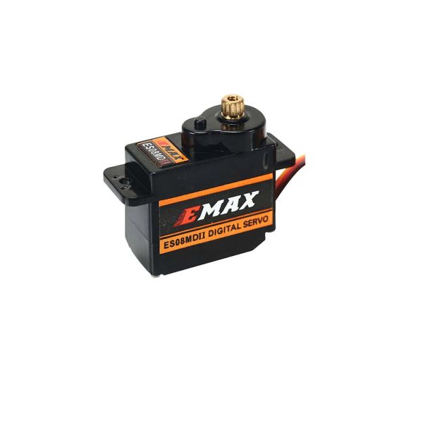 EMAX ES08MDII ES08MD II Metal Gear Servo digitale Up ES08A ES08MA MG90S per robot nave auto per auto in elicottero RC