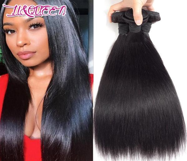 8A Mink Brazillian gerade unverarbeitete brasilianisches menschliches Haar Brasilianische Haarwebebündel 3pcs oder 4pcs ein Lot33098701367366