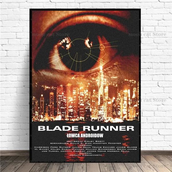 Retro Movie Blade Runner (1982) Poster di fanta