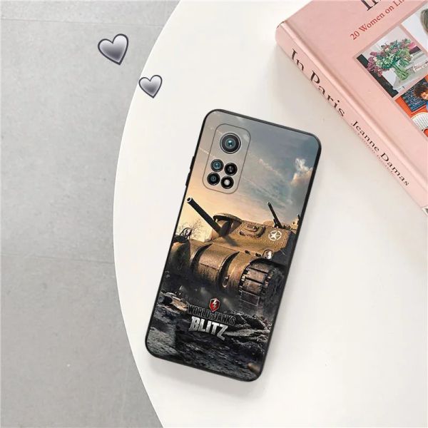 Soft Case für Redmi Anmerkung 11 Pro Plus 5G 11s 11e 11t 11se K40 Xiaomi 11lite 11i CC9e World of Tanks Kriegsschiffe Telefonkoffer Cover