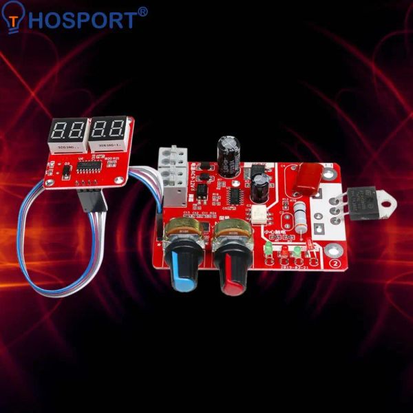 Scheda per controller del trasformatore saldatore Tempo regolabile Current Scheda Transformer Display digitale Accessori per batterie fai -da -te portatili