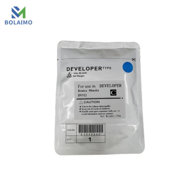 1SET 250G DV512 Sviluppatore di origine per Konica Minolta Bizhub C221 C224 C281 C284 C364 C454 C554 Colore 250G Developer di copiatura DV512