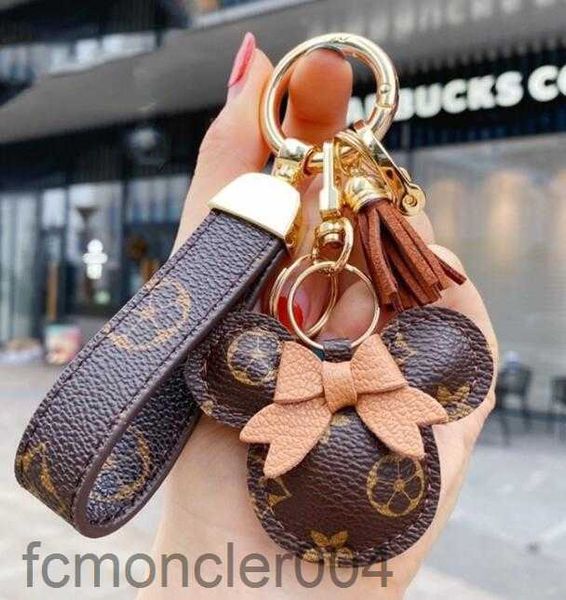 Designer Schlüsselbund Brieftasche Keyring -Geldbörse Anhänger Autokette Charm Eimer Bag Flower Mini Münzhalter Schlüsselanhänger Schmuck Geschenke Zubehör 7W06